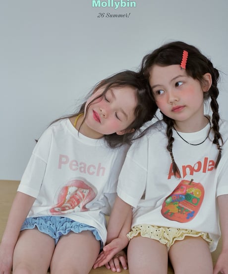 18[予約]Mollybin peach t