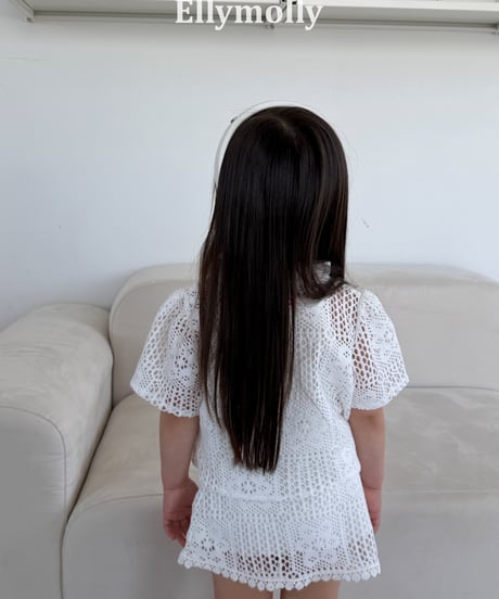21[予約]ELLYMOLLY logi crochet sk