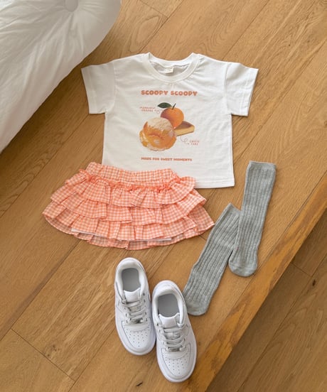 106[予約]ninibello scoop scoop short sleeve t-shirt(baby)