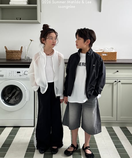 89[予約]matilda&lee see through windbreaker