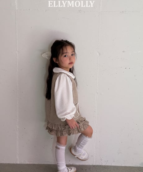 265[予約]ELLYMOLLY little pocket frill ops