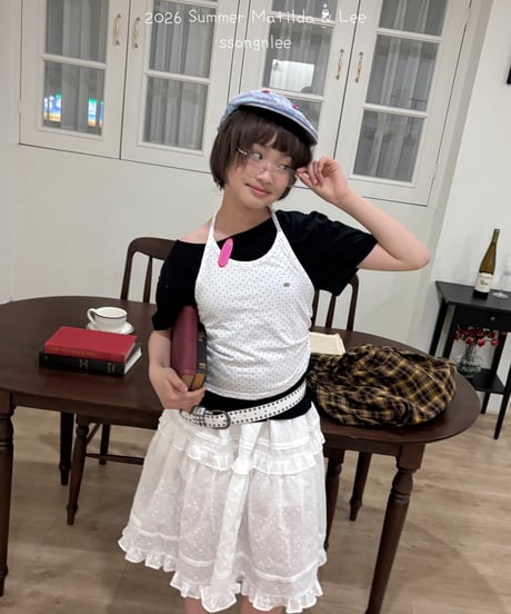 81[予約]matilda&lee dot off shoulder set