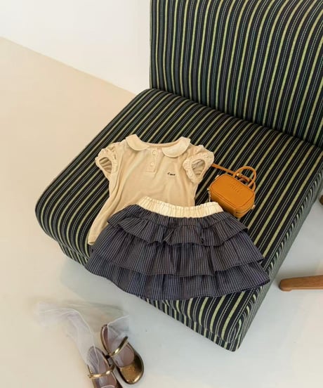 74[予約]aiai 3tier frill skirt