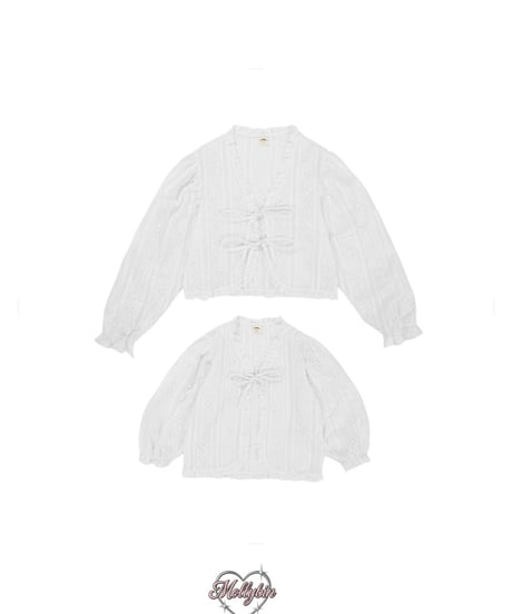 [即納]送料無料 Mollybin daphne lace cardigan
