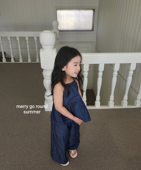 17[予約]merry go round denim sleeveless