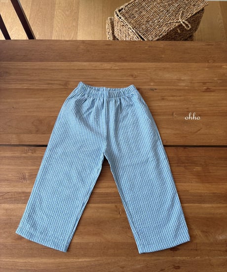 4[予約]ohho pepper strope pants