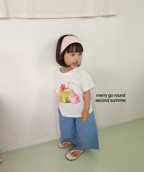 56[予約]merry go round coconut t-shirt