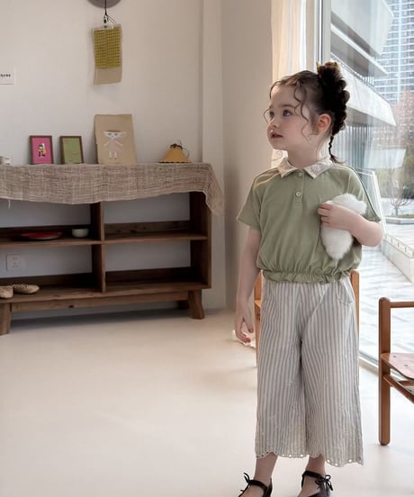 97[予約]aiai natural stripe pants