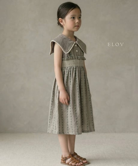 4[予約]elov&monpetitbebe rena blouse
