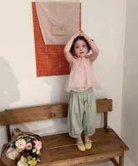 48[予約]aiai mint flower balloon pants