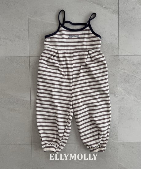38[予約]ELLYMOLLY u-rise jumpsuit