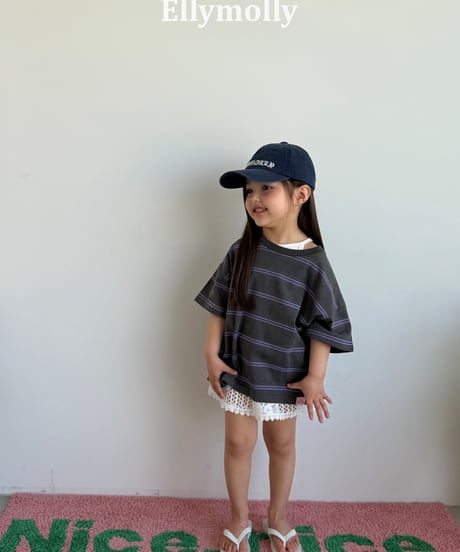 21[予約]ELLYMOLLY logi crochet sk