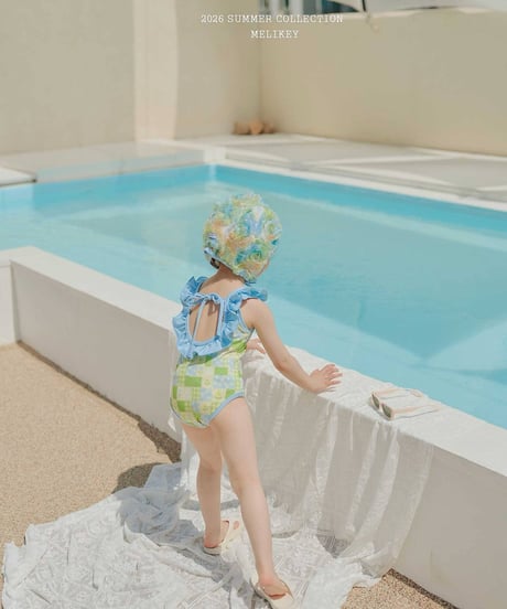 74[予約]melikey garden frill swimsuit