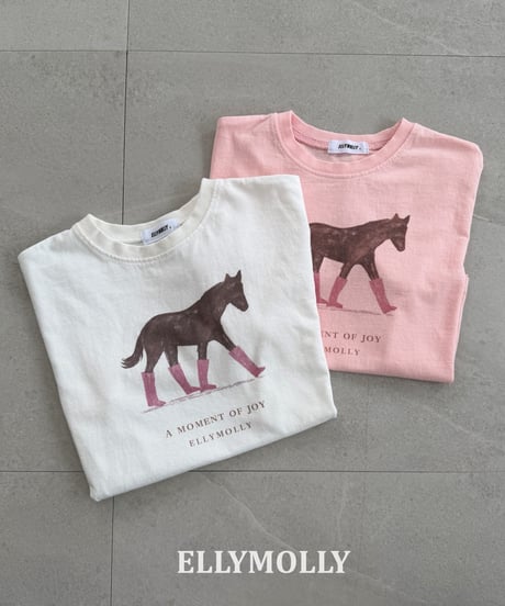 9[予約]ELLYMOLLY blush pony t