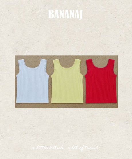 62[予約]BANANAJ lia candy top