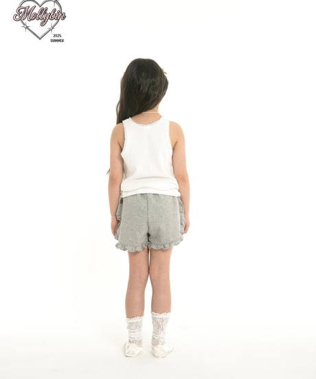 [即納]送料無料 Mollybin sandy frill short pants