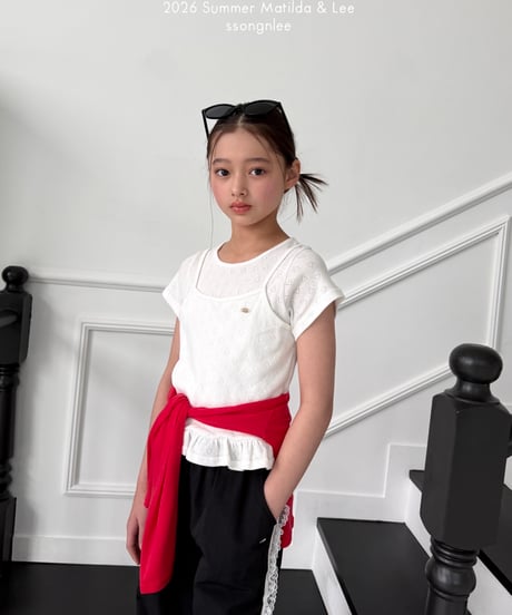 8[予約]matilda&lee summer frill tee