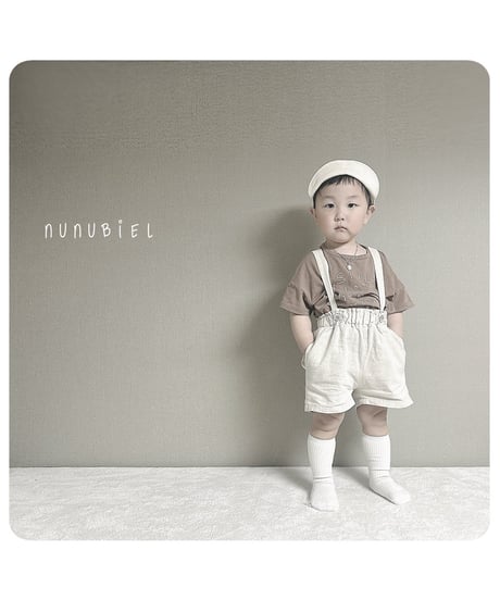 68[予約]nunubiel smile t-shirt