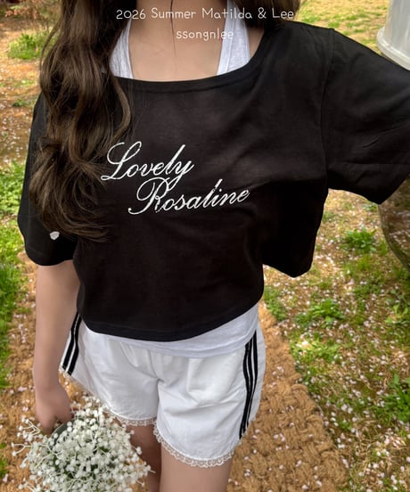 82[予約]matilda&lee lovely off shoulder set
