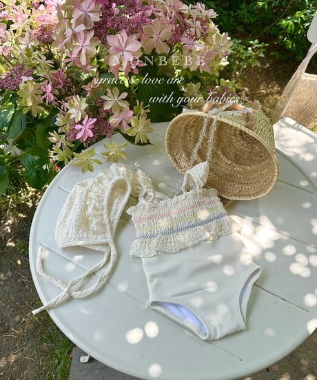 116[予約]monbebe pinkle swimsuit
