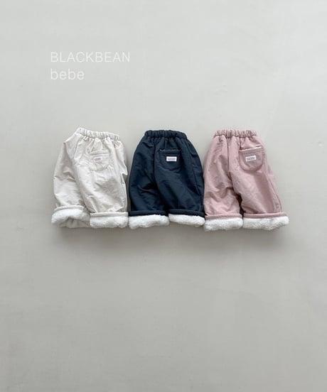 2[予約]blackbean slush bebe pants(baby)