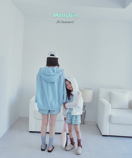 6[予約]Mollybin cap hood windbreaker