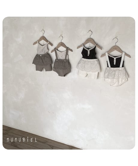65[予約]nunubiel lace skirt bloomer