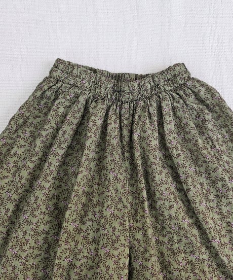 20[予約]mon Atelier flora frill pants