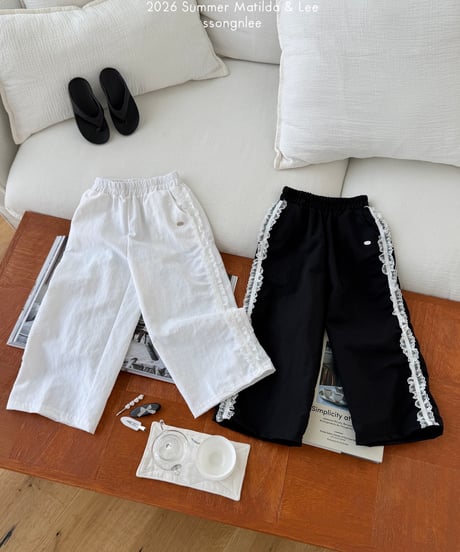 72[予約]matilda&lee lace school pants