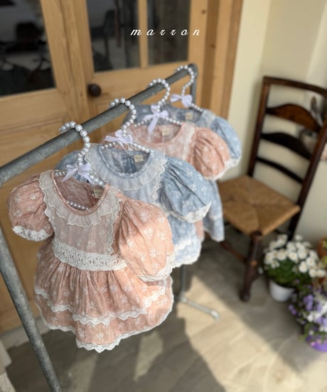 42[予約]marron sofia suit(6-18m)