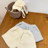 [予約]送料無料 ohho Poigning knit pants