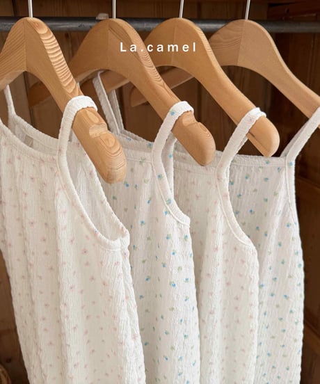 1[予約]La.camel lilly overall