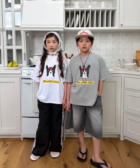 41[予約]matilda&lee petit dog tee