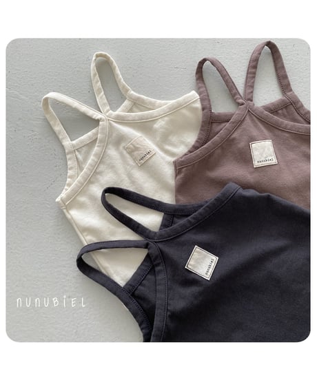 36[予約]nunubiel bebe madeleine sleeveless