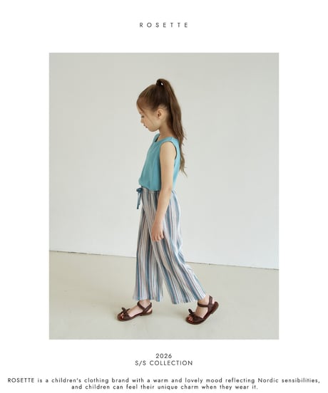 26[予約]ROSETTE tei pants