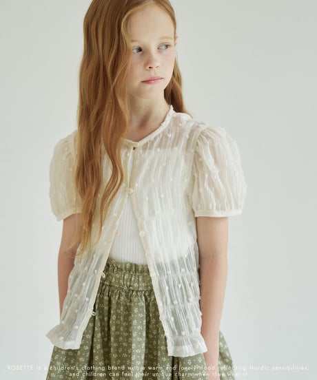 13[予約]ROSETTE hazel blouse