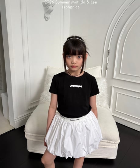 14[予約]matilda&lee kind ribbon tee