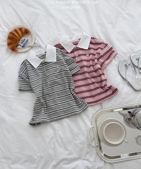 51[予約]matilda&lee classic collar tee