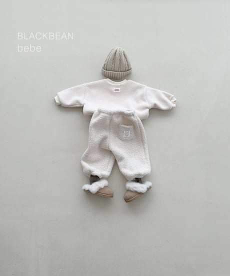 3[予約]blackbean poodle bebe pants(baby)