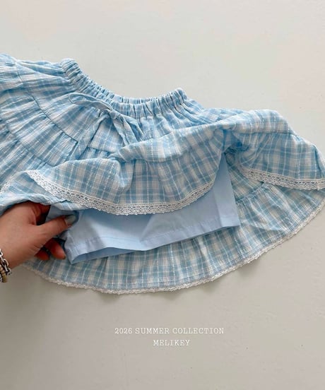 69[予約]melikey pocari cancan skirt pants