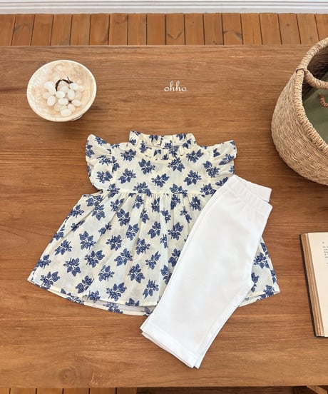 15[予約]ohho caramel blouse