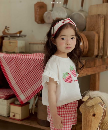 3[予約]melikey strawberry patch t