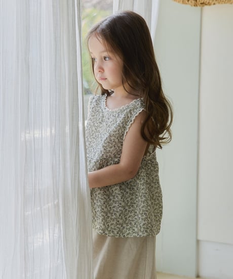 26[予約]mon Atelier cross blouse