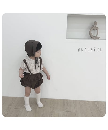31[予約]nunubiel bebe blossom blouse