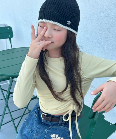 104[予約]ELLYMOLLY elly knit beanie