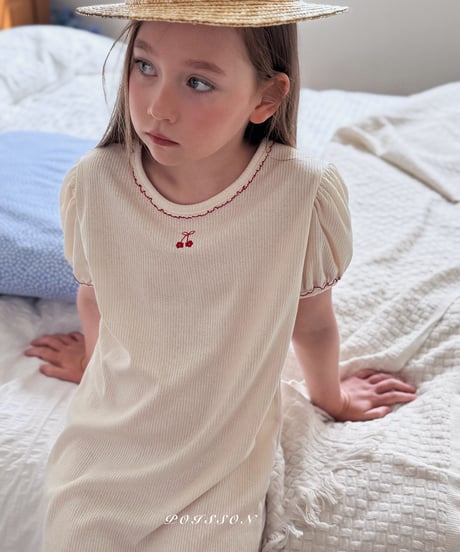 5[予約]poisson cherry puff tee