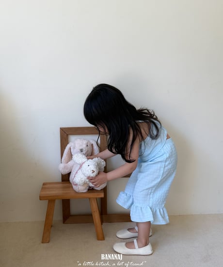 65[予約]BANANAJ pony frill pants