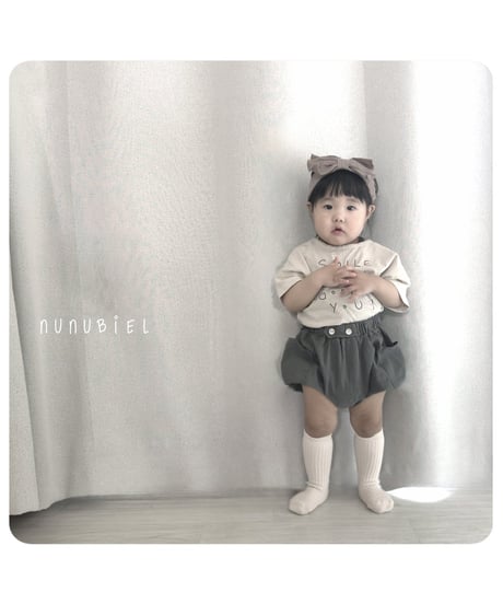 80[予約]nunubiel buckle bloomer