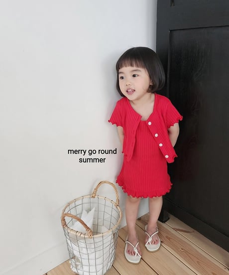 24[予約]merry go round ribbed ops