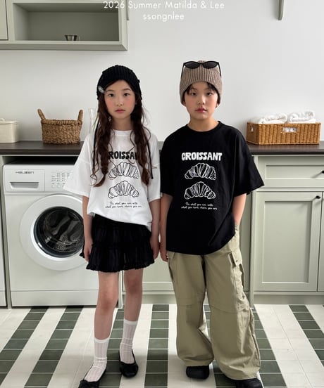 48[予約]matilda&lee croissant tee